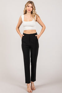 High waisted pants