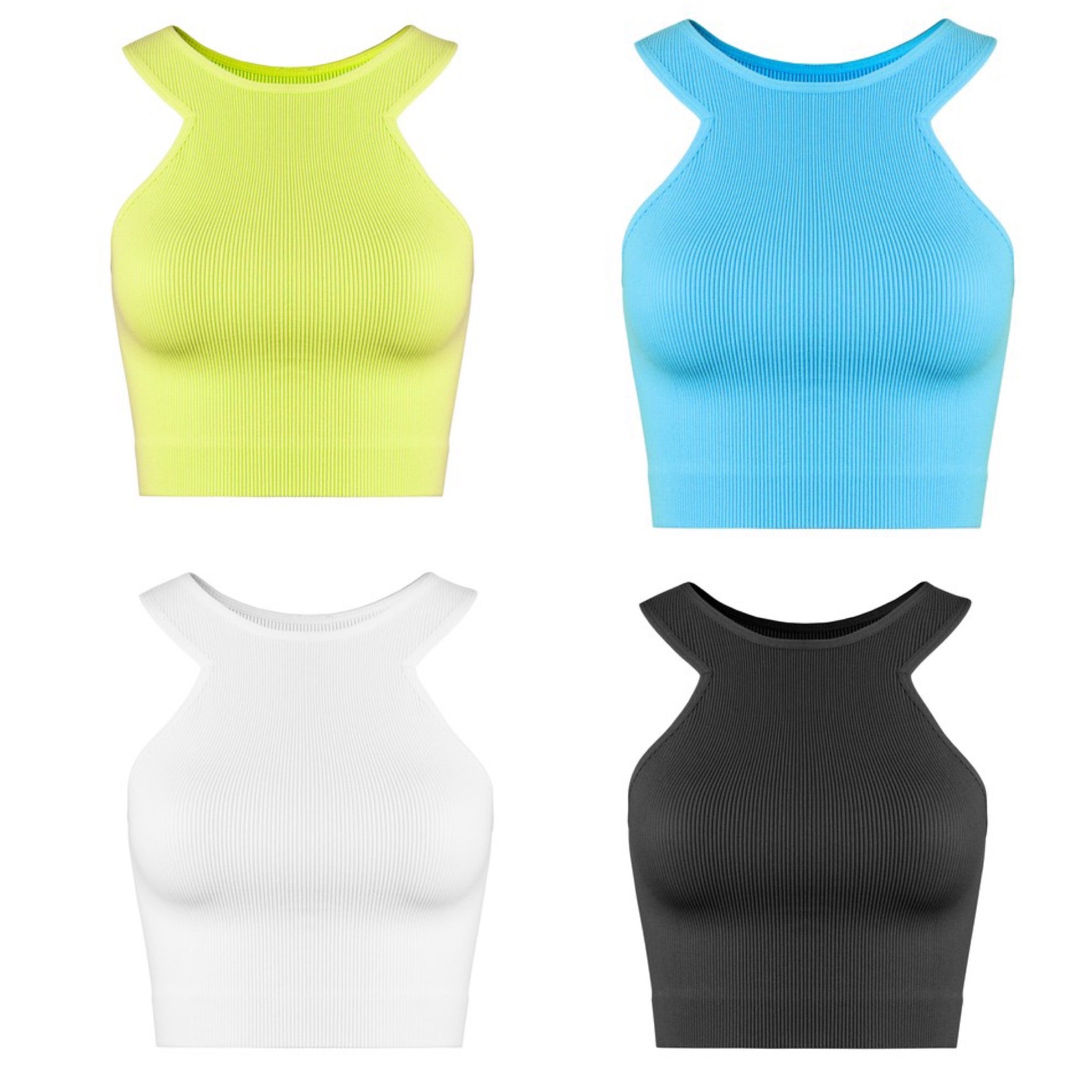 Round neck basic top