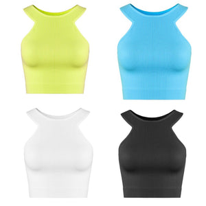 Round neck basic top