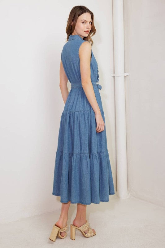 Lilly’s denim dress
