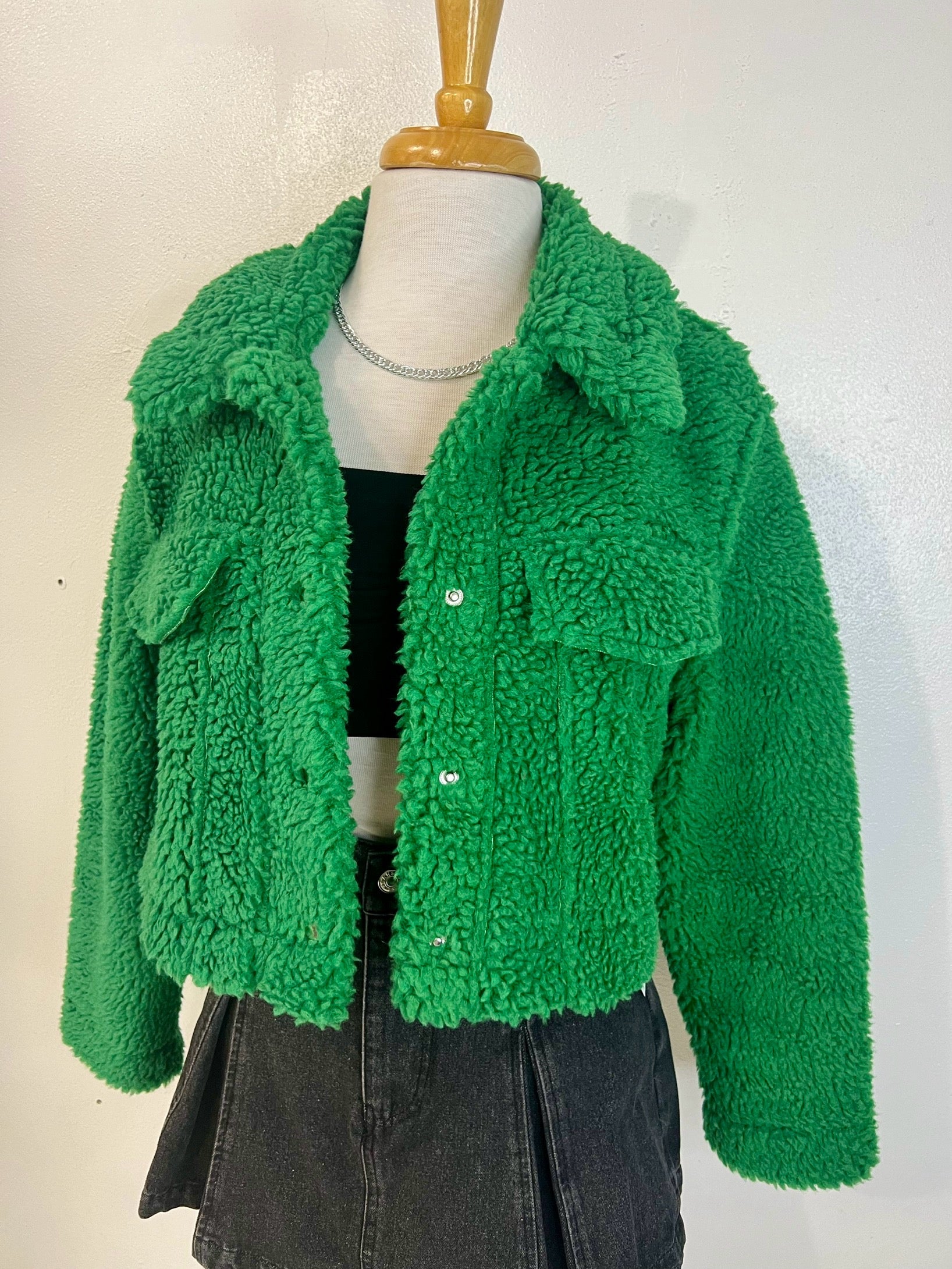 Teddy faux fur jacket