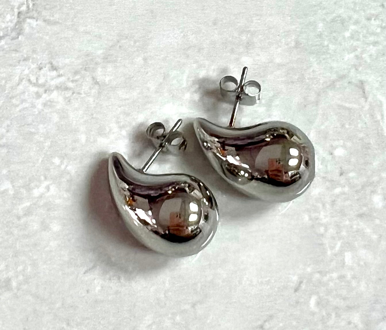 Small drop Stainless Steel Earrings