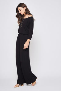 Boat neck Palazzo Jumpsuit