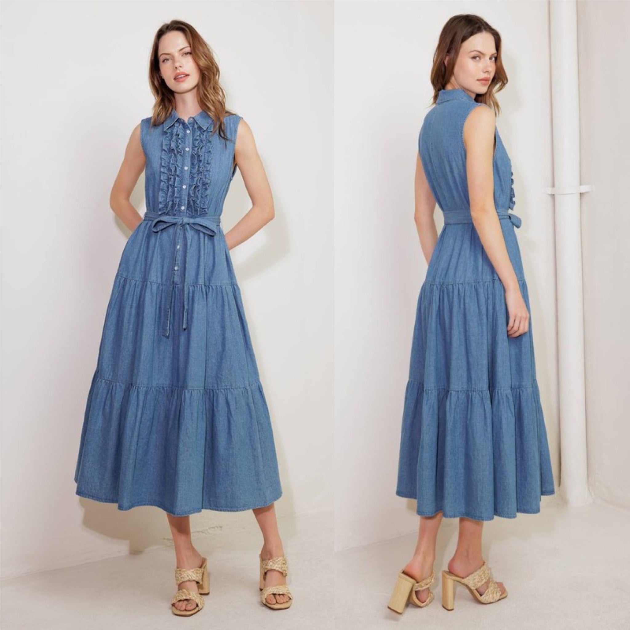 Lilly’s denim dress
