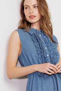 Lilly’s denim dress