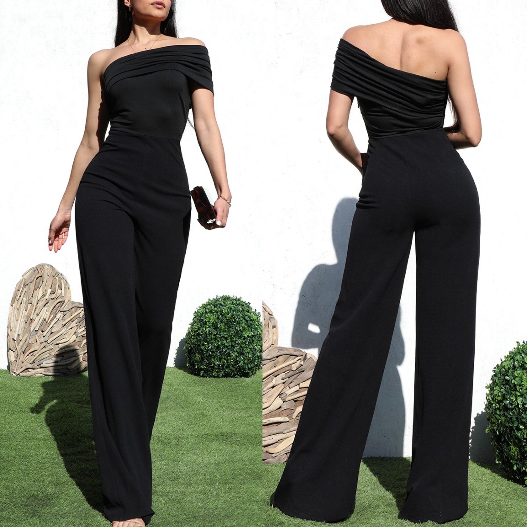 One Shoulder jumpsuit