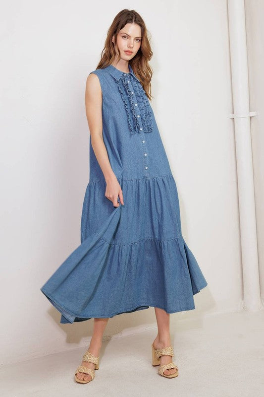 Lilly’s denim dress