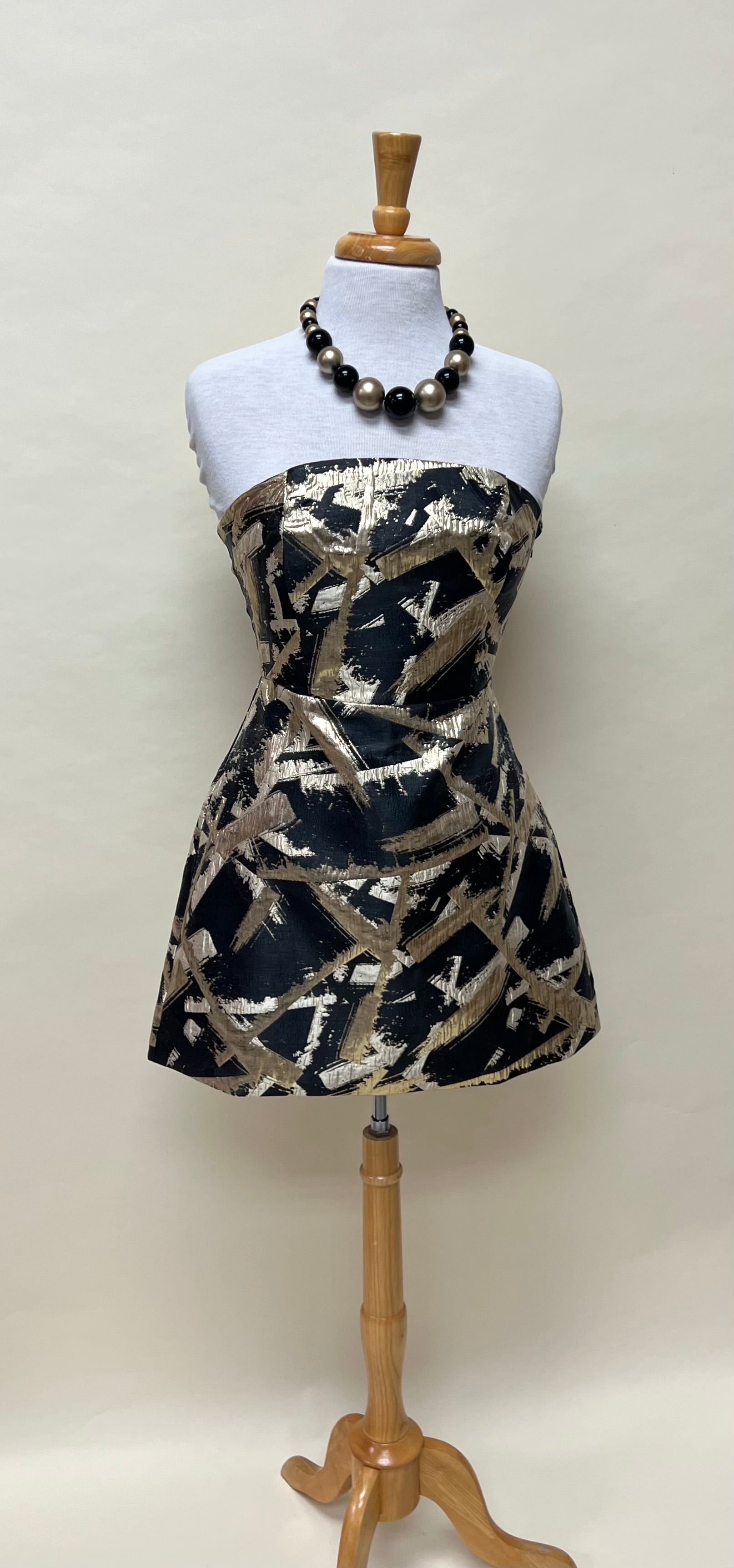 Monica’s mini dress