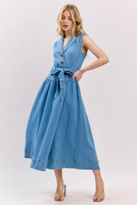 Camila’s denim dress