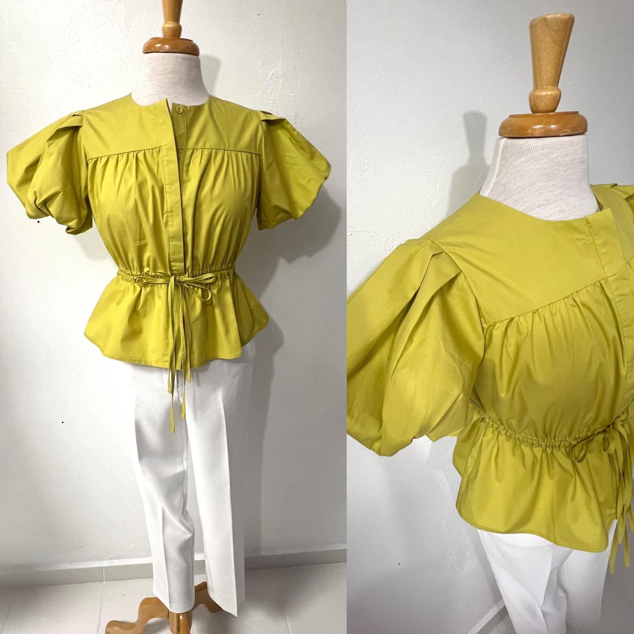 Balloons sleeves blouse