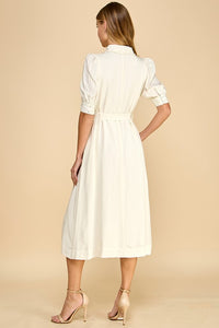 Pleated MIDI dress