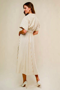 Stripes Midi dress