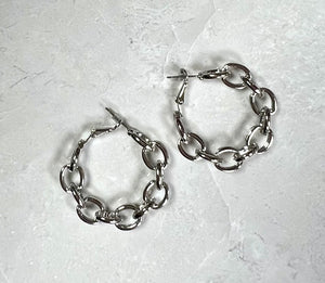 Chain earrings