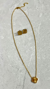 Flowers Stainless Steel set