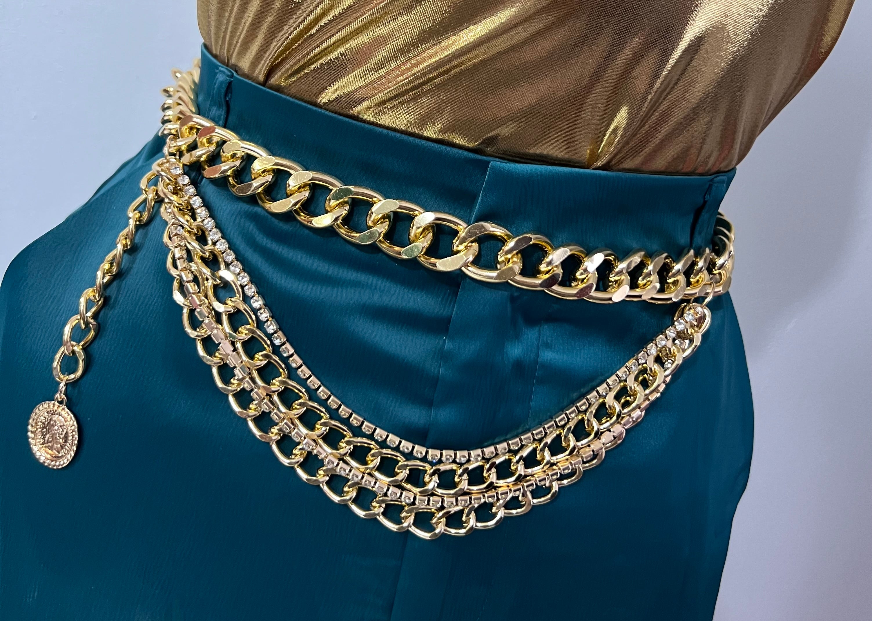 Layared chains belt