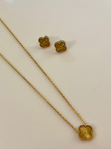 Flowers Stainless Steel set