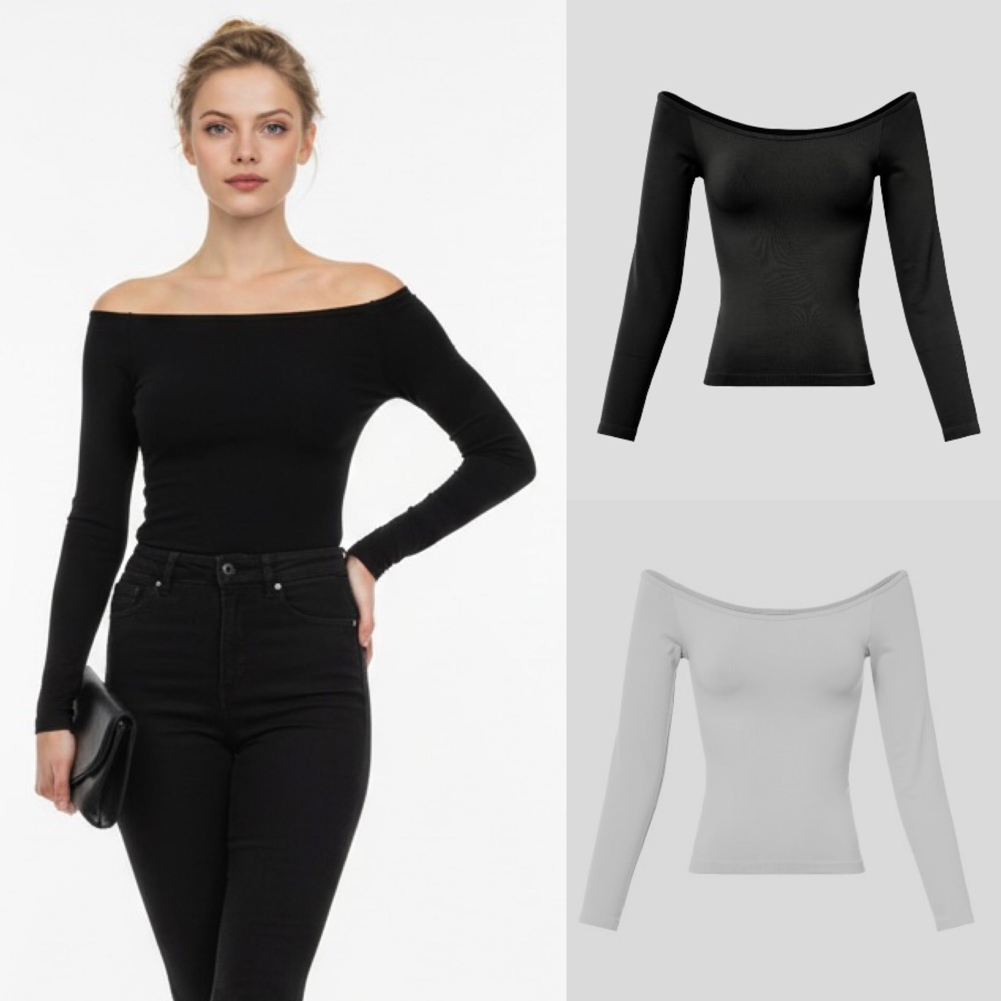 Off shoulder Basic top