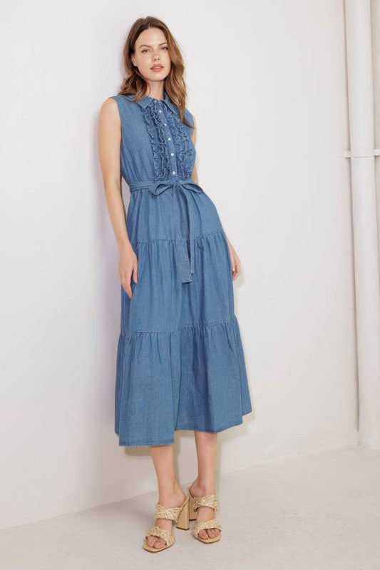 Lilly’s denim dress