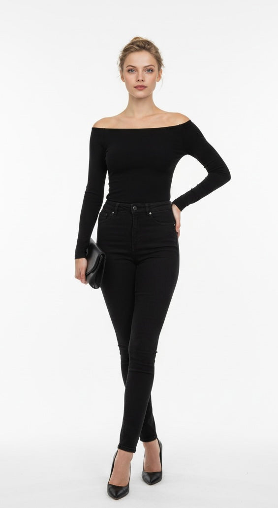 Off shoulder Basic top