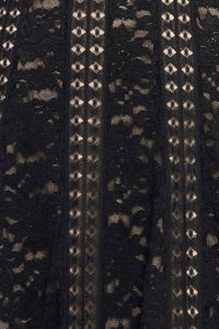 Isabela’s lace midi dress