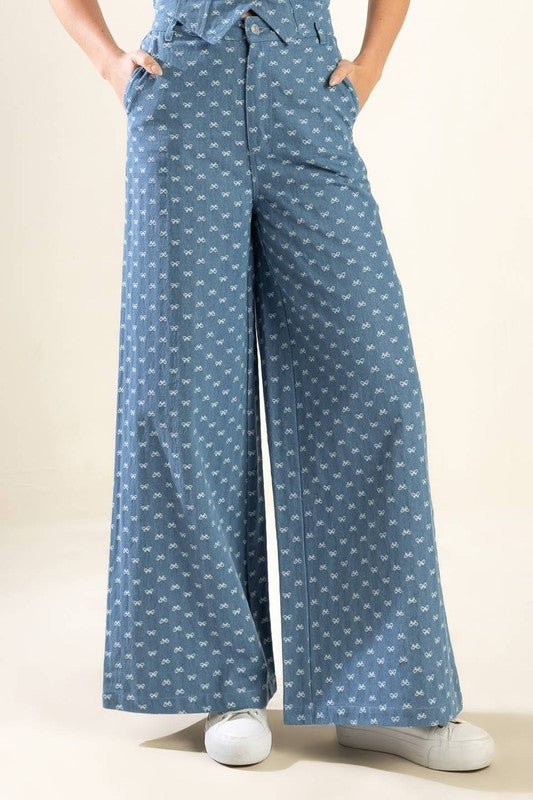 Lety’s Palazzo denim pant