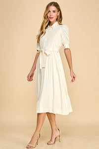 Pleated MIDI dress