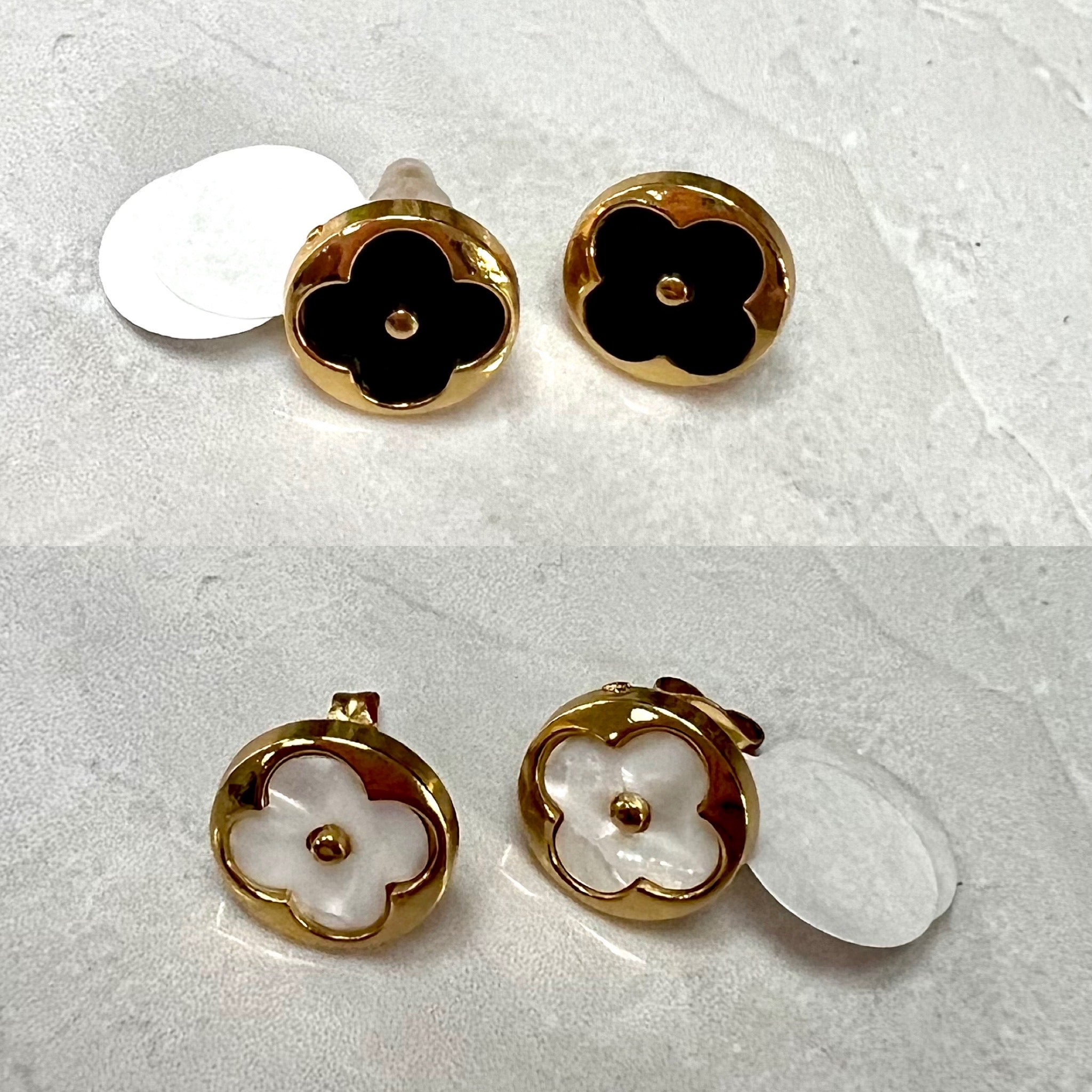 Flowers Stainless Steel Studs
