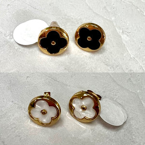 Flowers Stainless Steel Studs