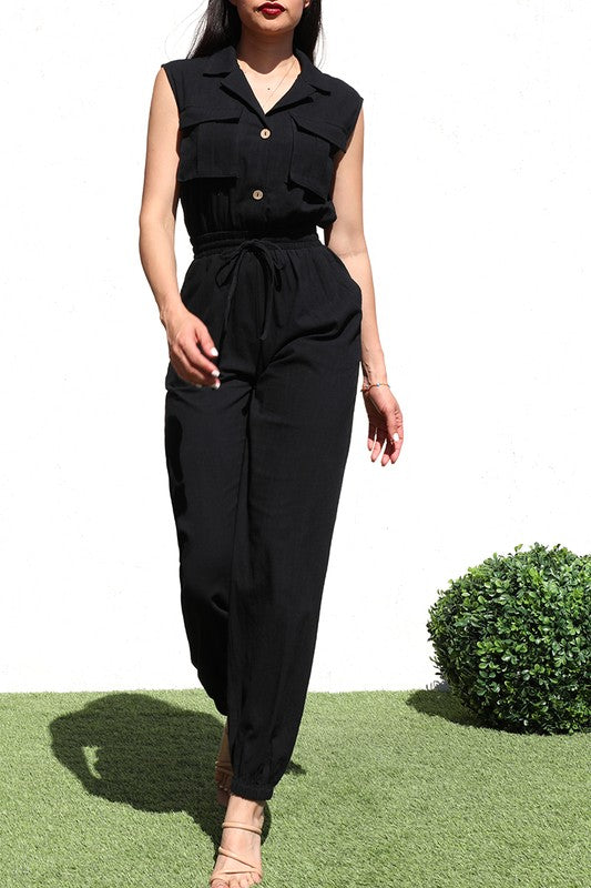 Cargo jumpsuit