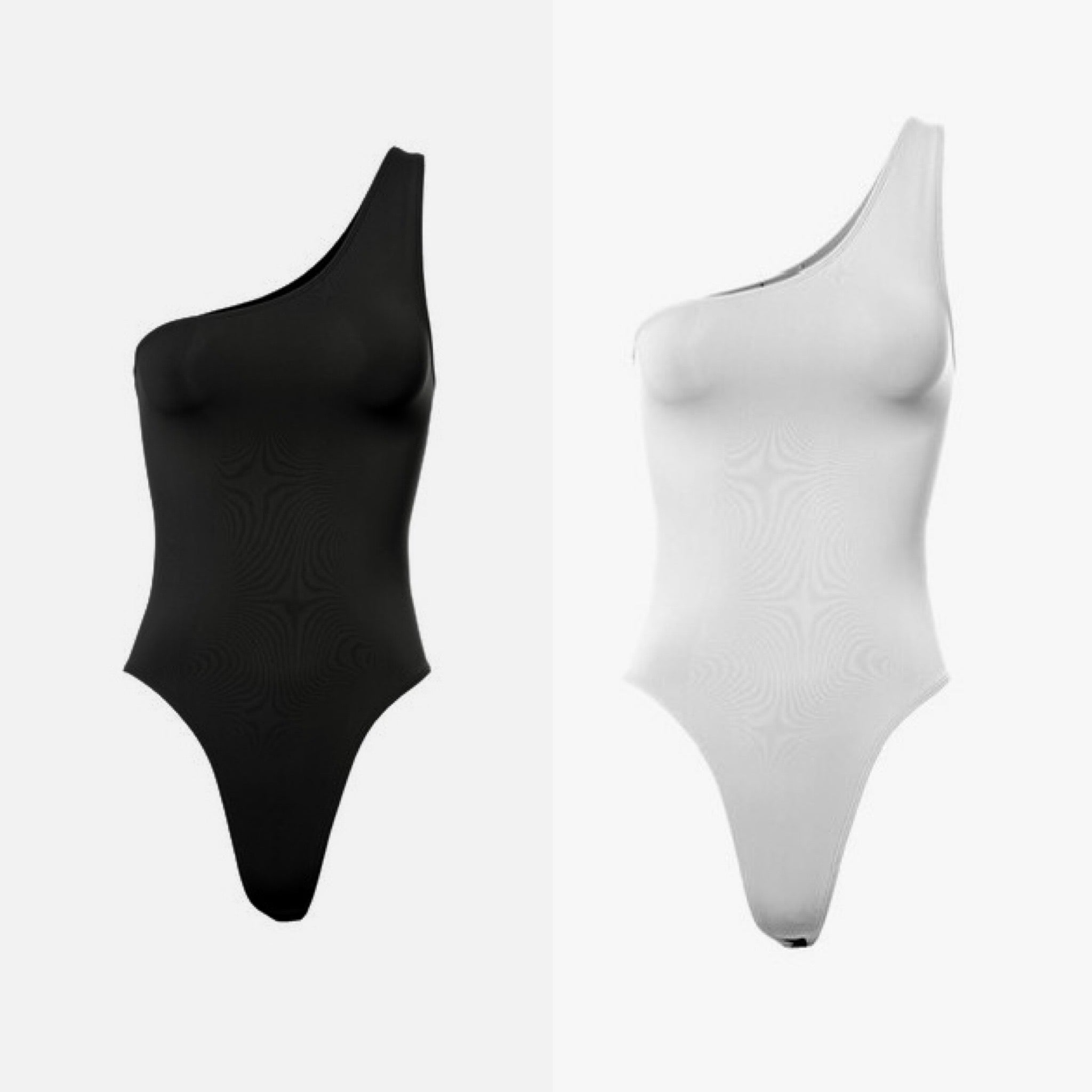 One Shoulder Basic bodysuit