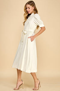 Pleated MIDI dress