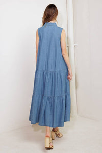 Lilly’s denim dress