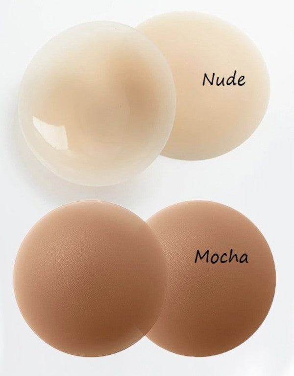 Thin silicone intimate cover pads