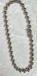 Stainless steel small balls necklace