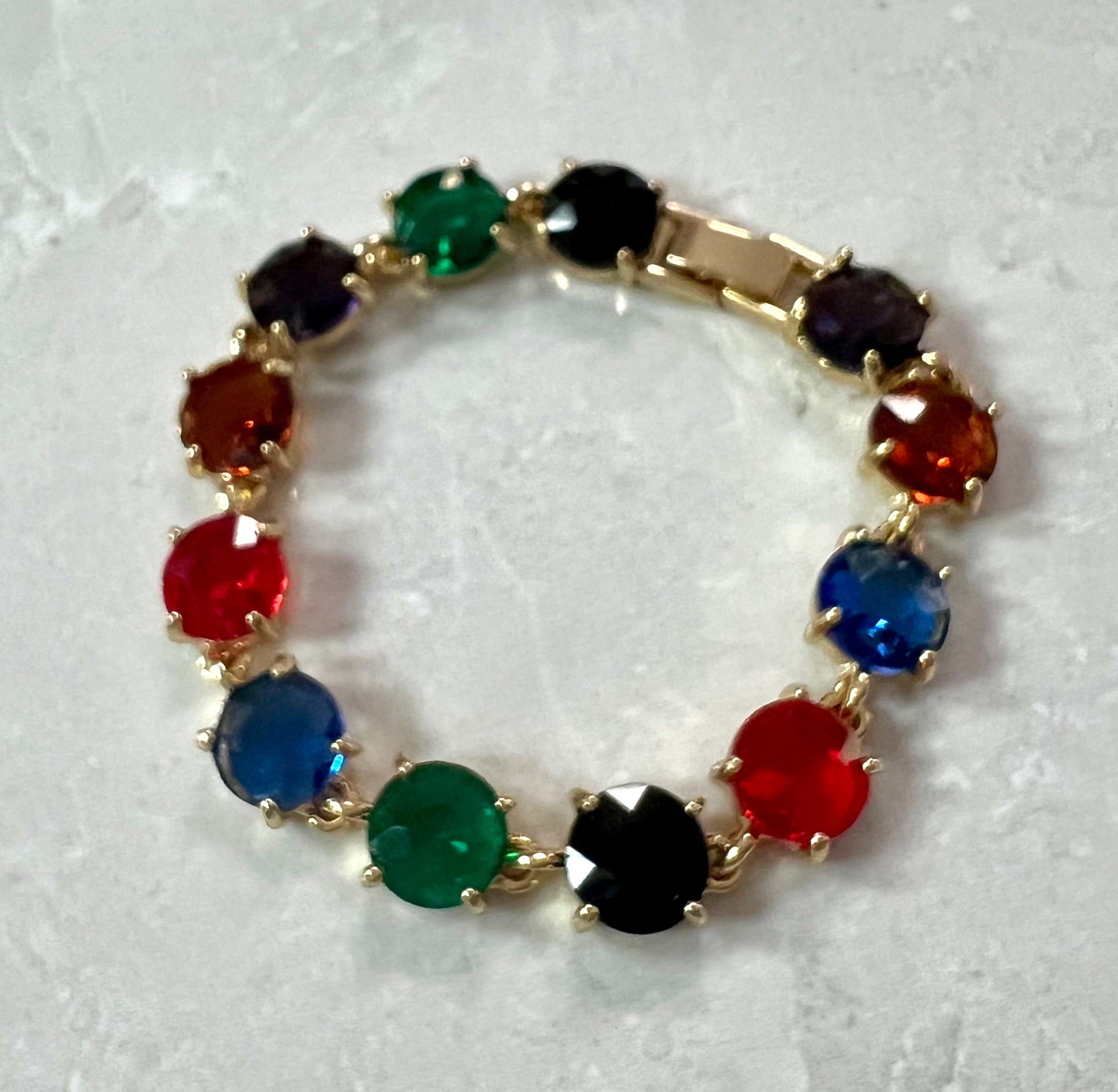 Multi stones bracelet