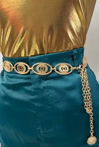 Ovals chain belt