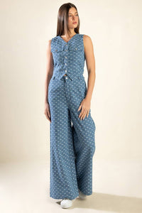 Lety’s Palazzo denim pant