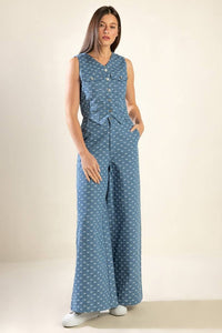 Lety’s Palazzo denim pant