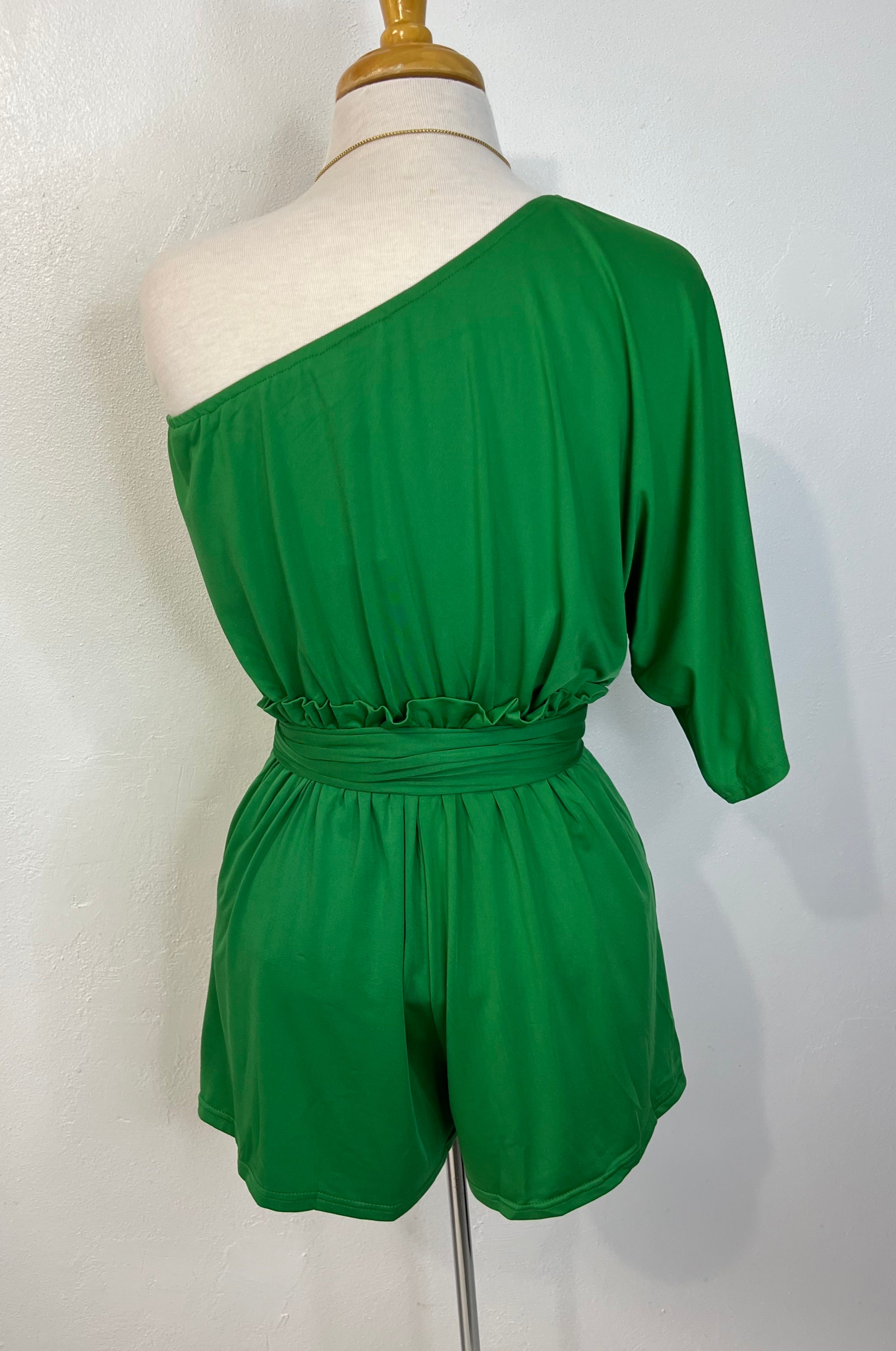 One Shoulder romper