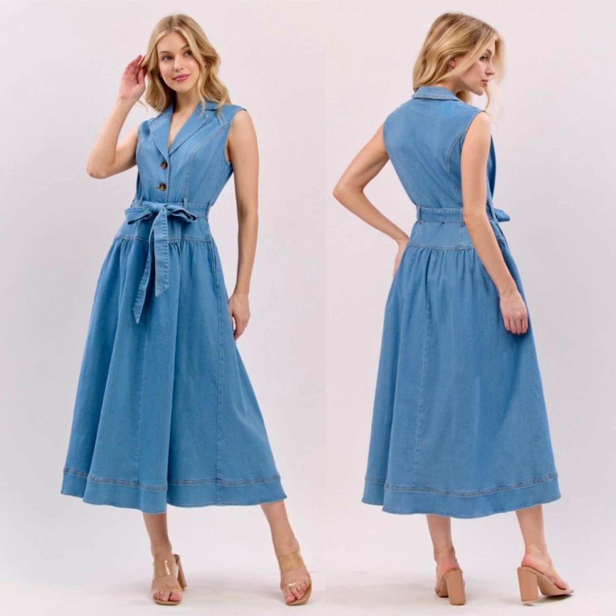 Camila’s denim dress