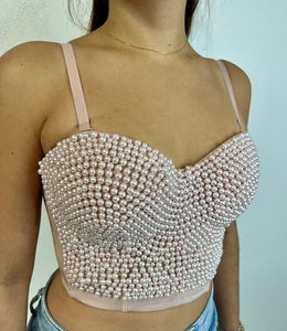 Pearls bustier