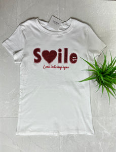 Smile sequins T-Shirt