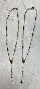 Stainless Steel Two tones rosary