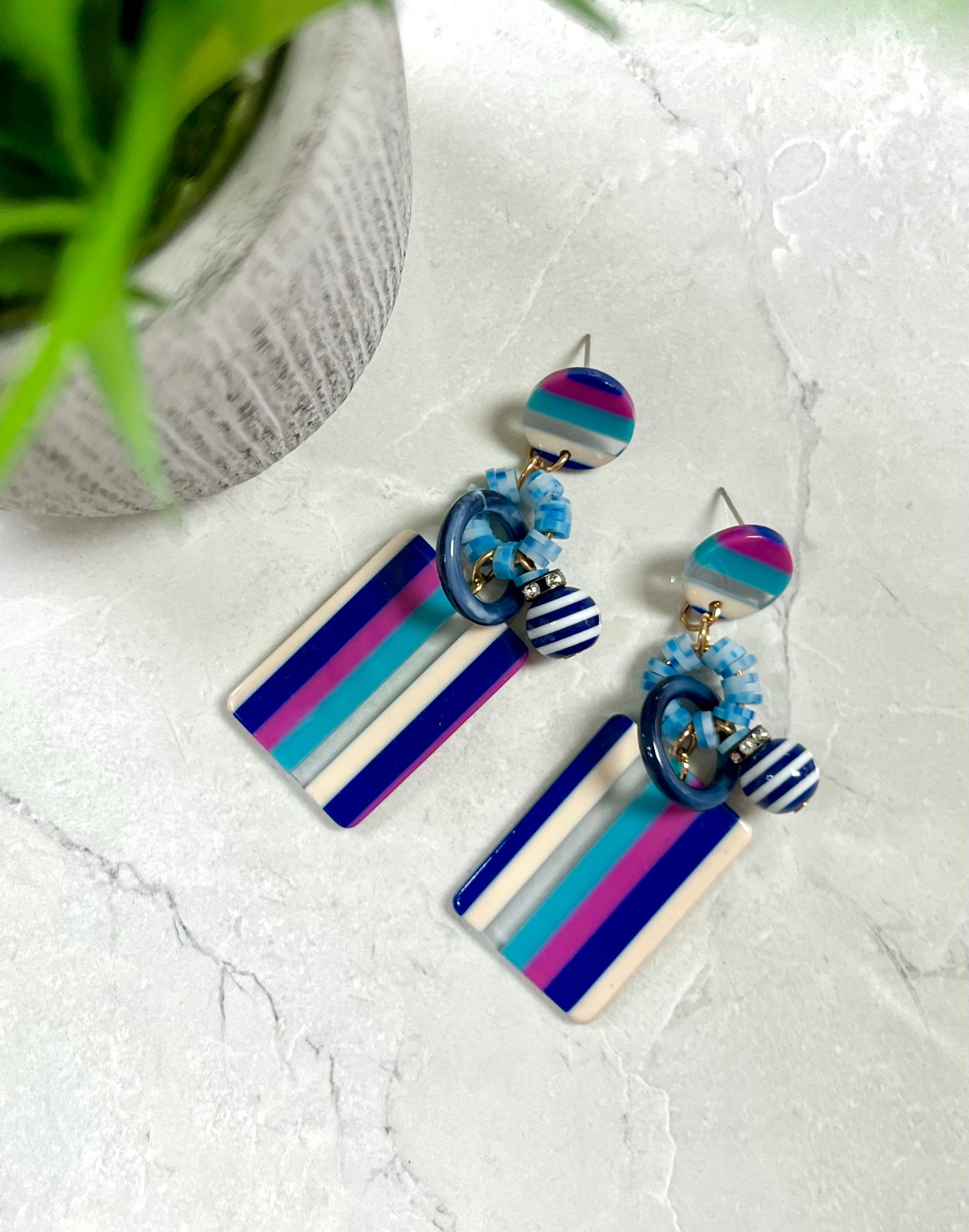 Stripes earrings