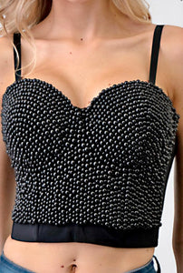 Pearls bustier