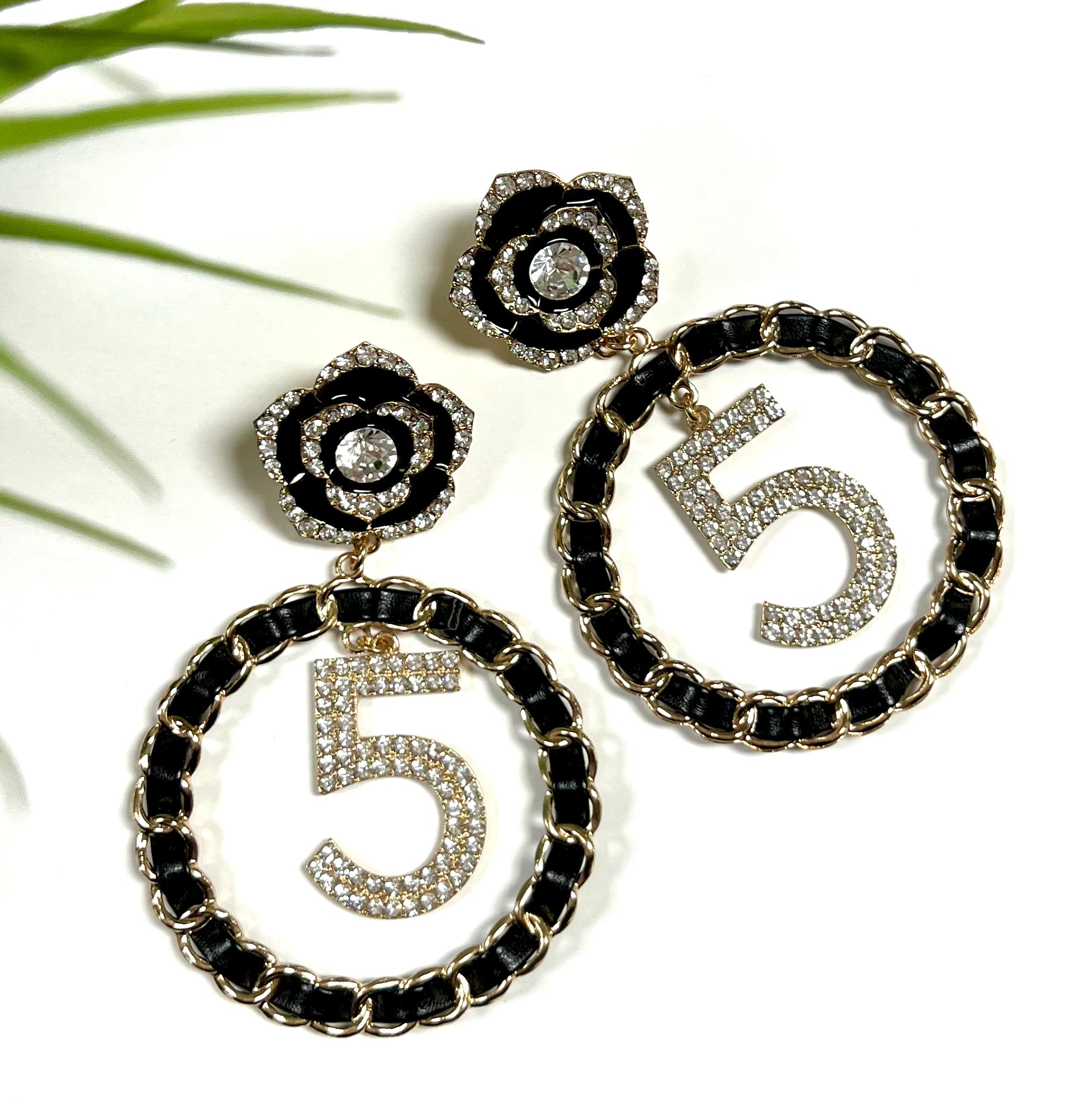 Designer inspired earrings