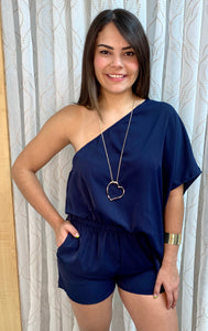 One Shoulder romper