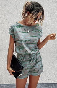 Camouflage romper