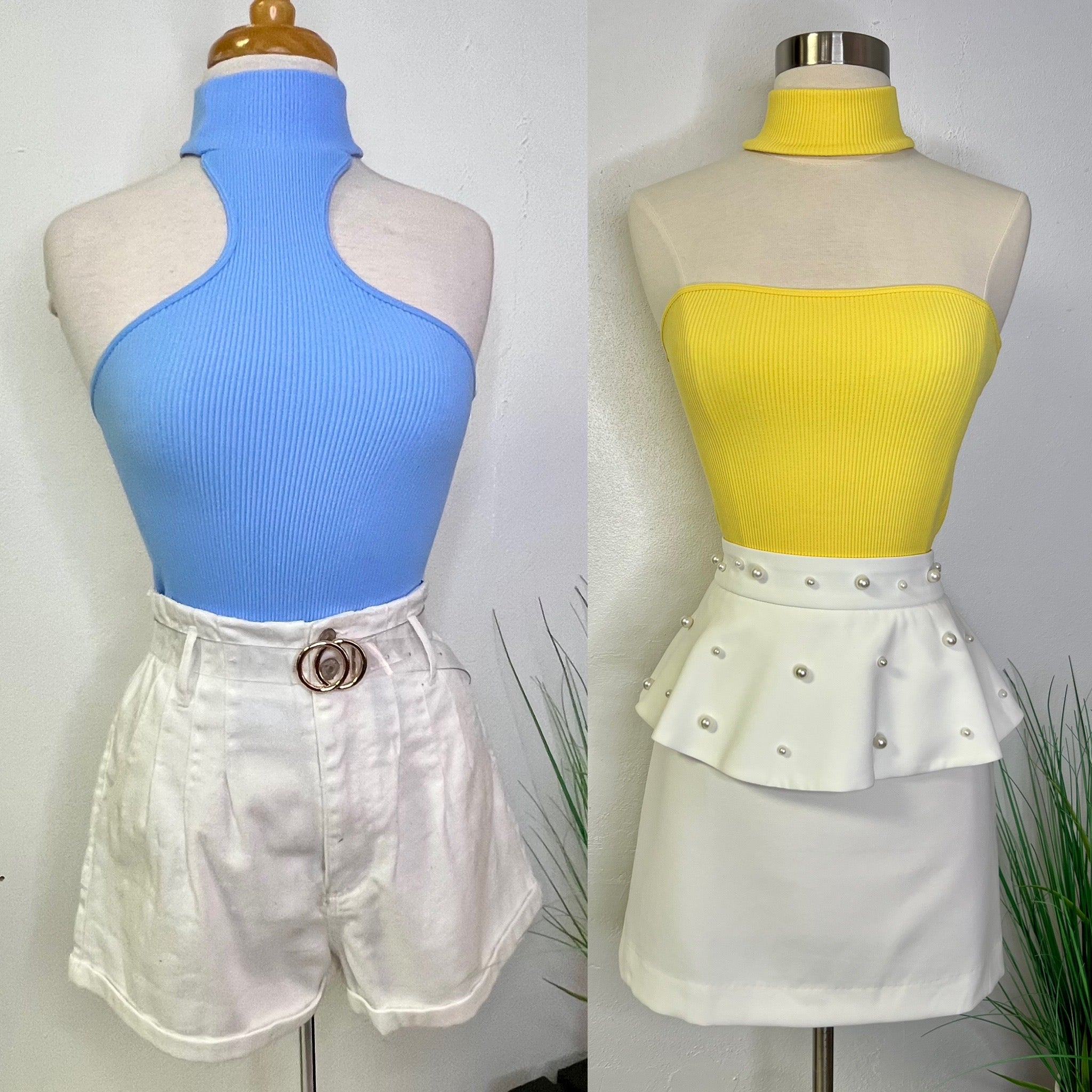 2 ways crop top