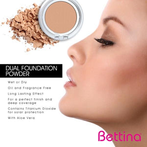 Dual Foundation Powder Wet or Dry by Bettina